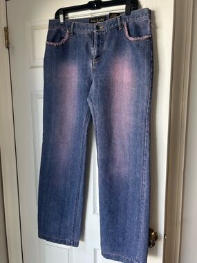 Vintage BabyPhat denim-pink Jeans